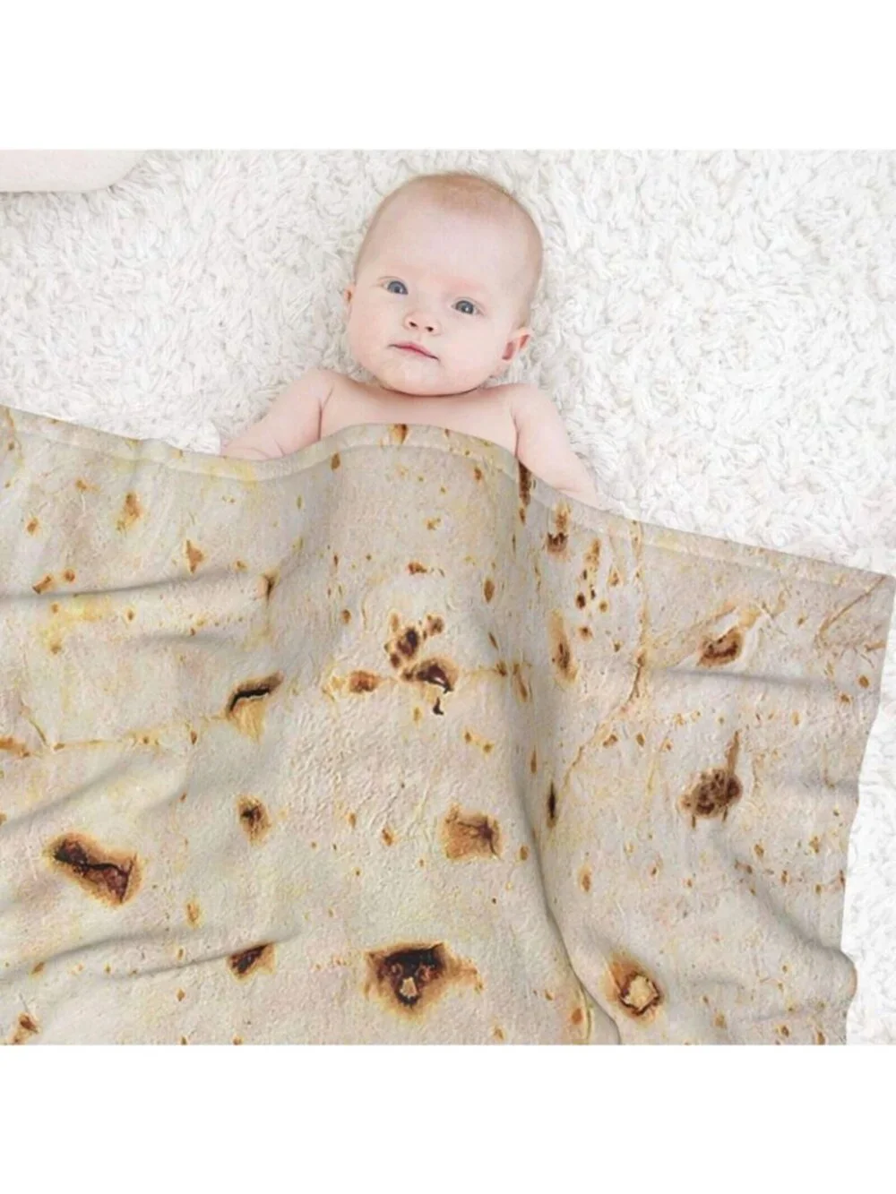 Burrito Baby Blanket Baby Wrap Newborn Blanket Novelty Blanket Soft Plush 40x30